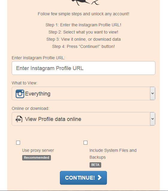 Instagram Private Profile Viewer Linux